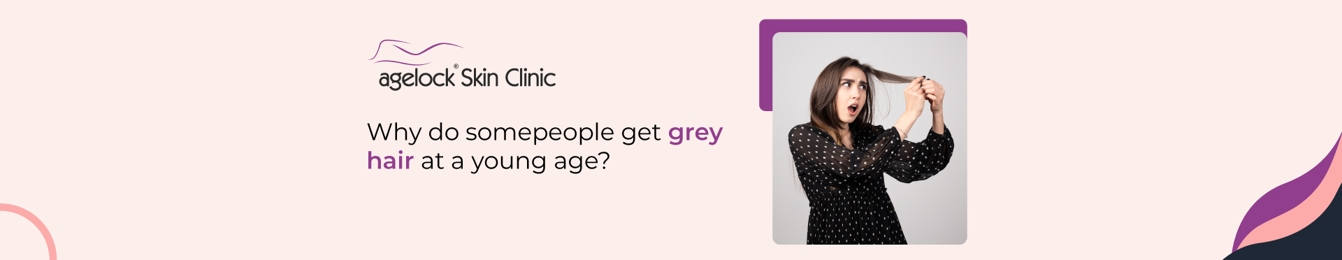 Why do some people get grey hair at a young age?